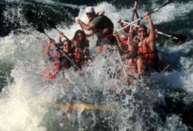 River Rafting (not that wild, really)